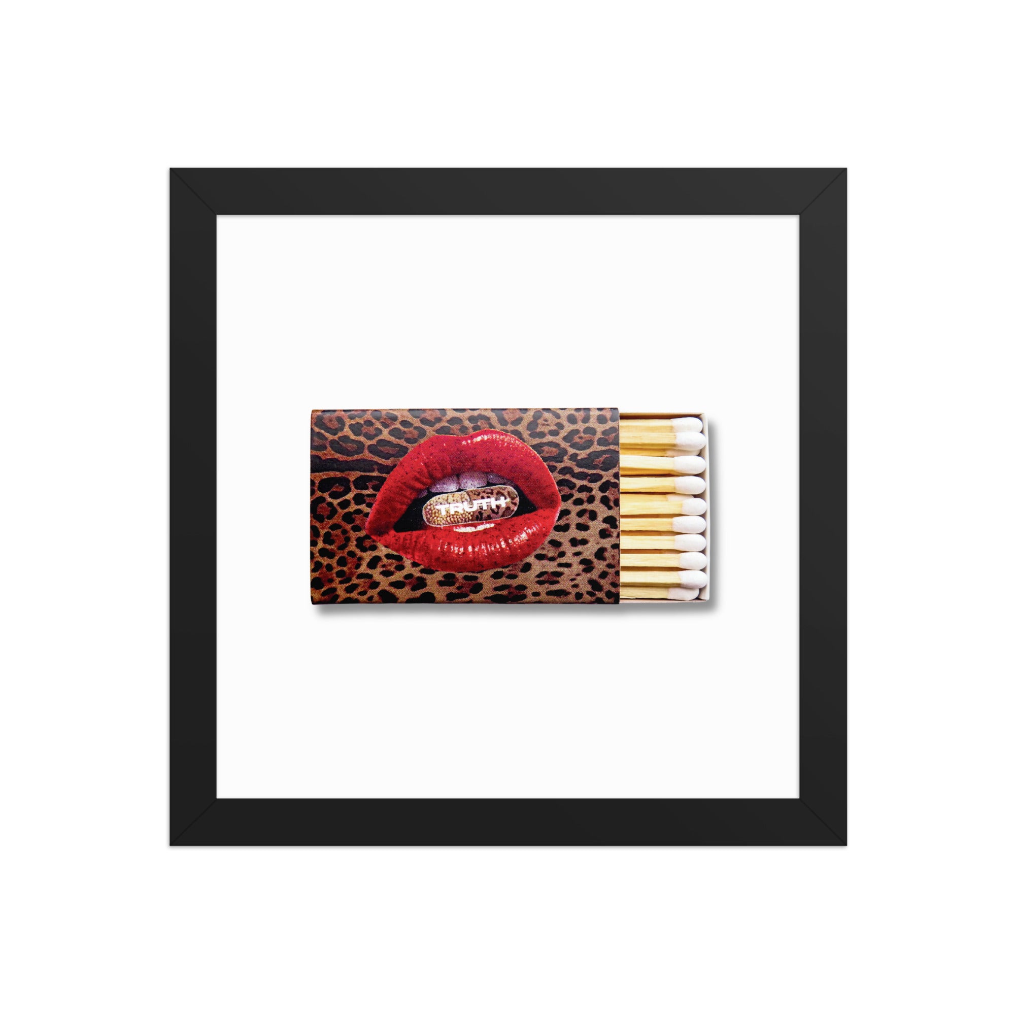 Black / 10″×10″