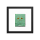 The Happiest Hour Matchbox Framed Print