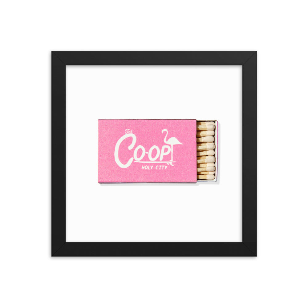 Co Op Froze Framed Print 2