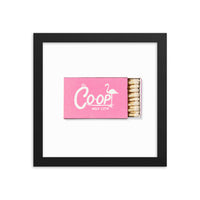 Co Op Froze Framed Print 2