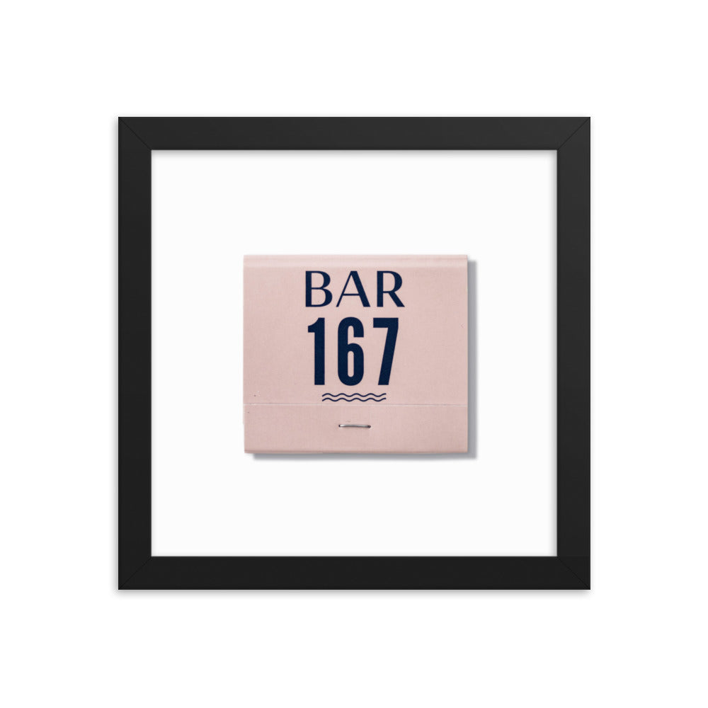 Bar 167 Framed Print