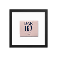 Bar 167 Framed Print