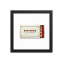 Boucherie Framed Print