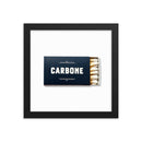 Carbone Framed Print