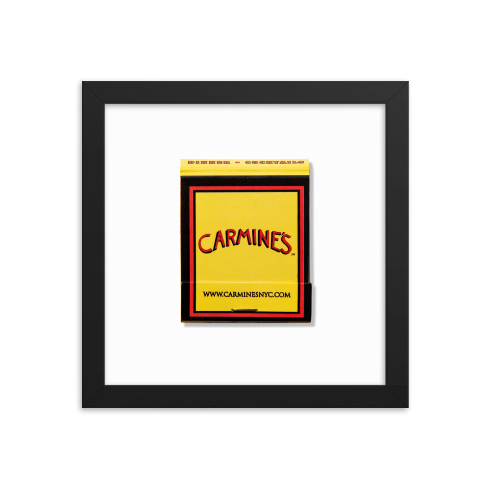 Carmine’s Framed Print