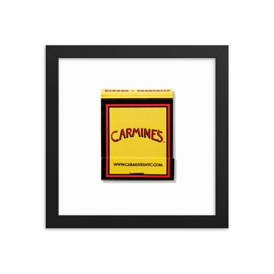 Carmine’s Framed Print