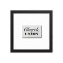 Church & Union Framed Print