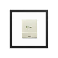 Elio’s Framed Print