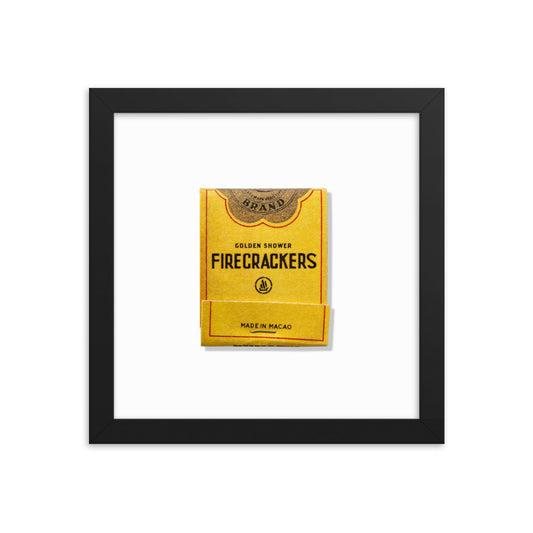 Firecrackers Framed Print