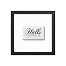 Halls Framed Print