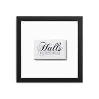 Halls Framed Print