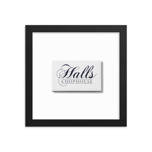 Halls Framed Print