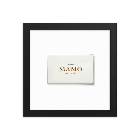 Mamo Framed Print