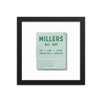 Millers All Day Framed Print