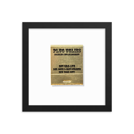 Plug Uglies Framed Print