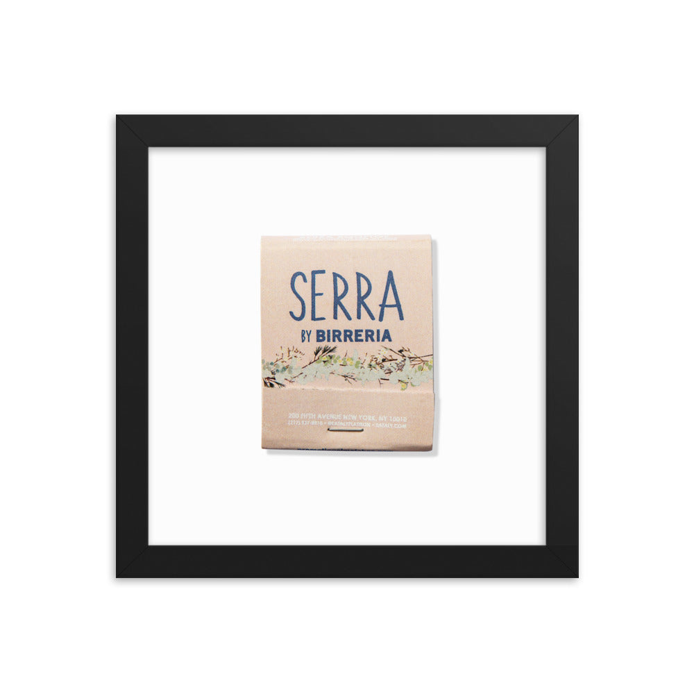 Serra Framed Print