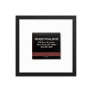 Sparks Steak House Matchbox Framed Print