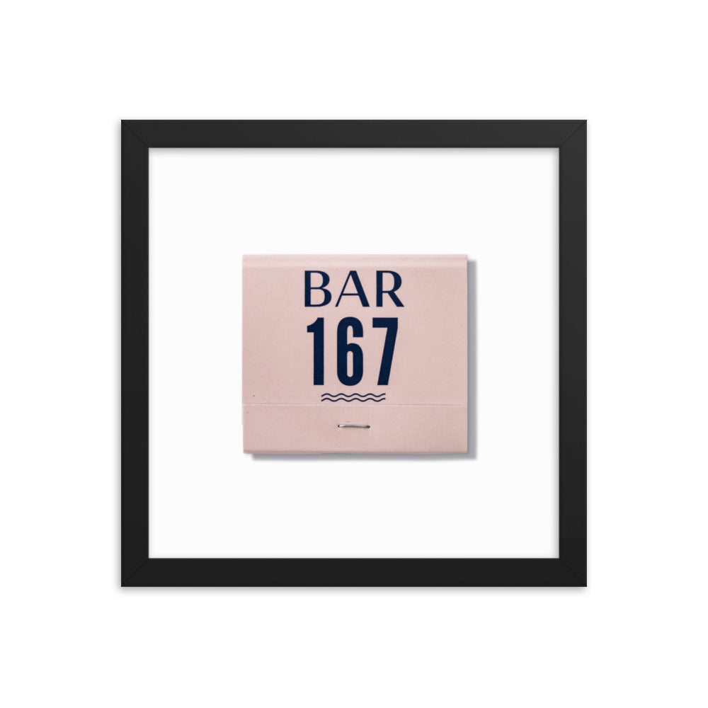 Bar 167 Framed Print