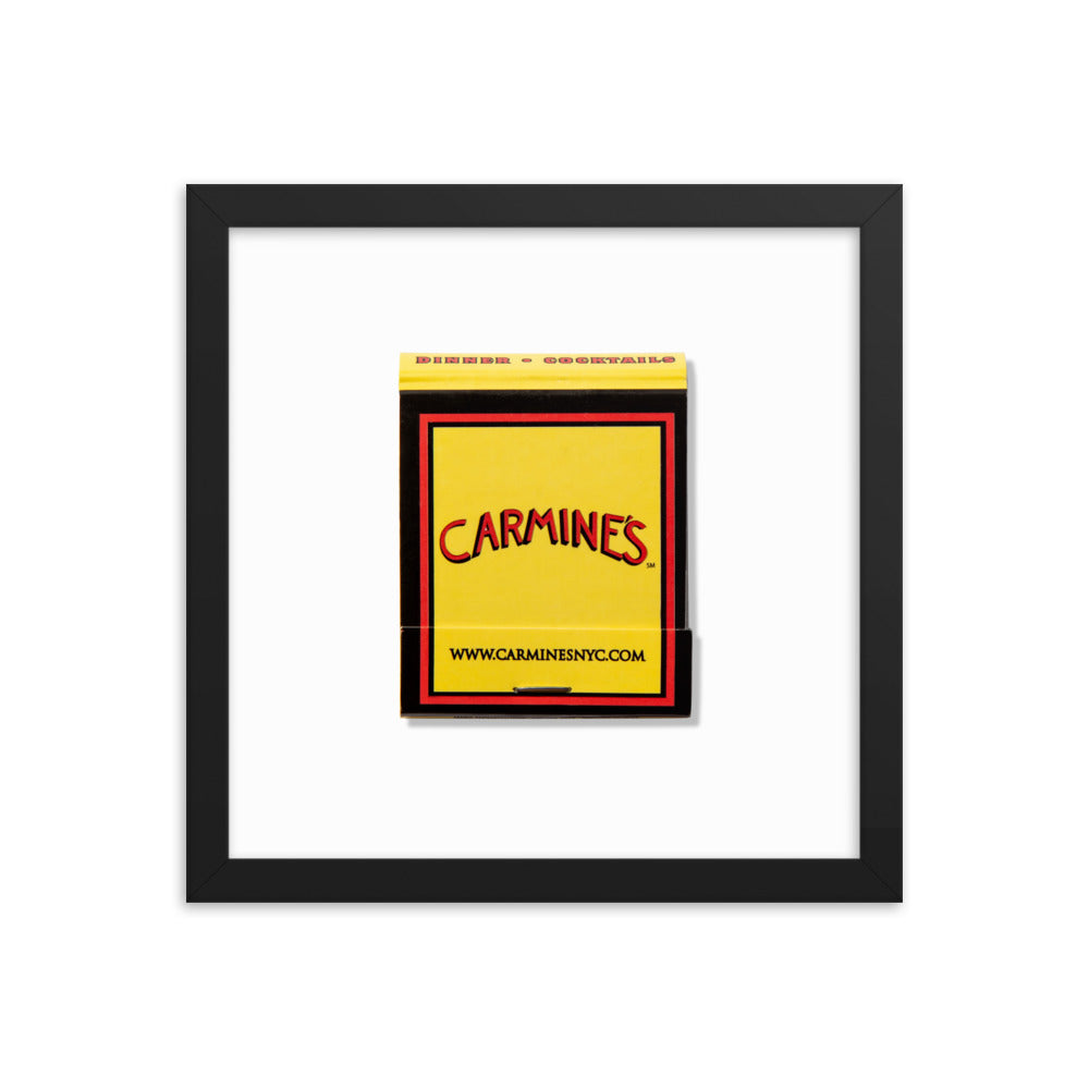 Carmine’s Framed Print