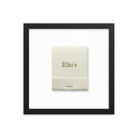 Elio’s Framed Print