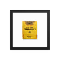 Firecrackers Framed Print