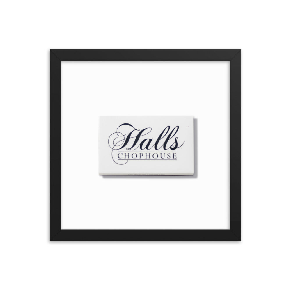 Halls Framed Print