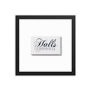 Halls Framed Print