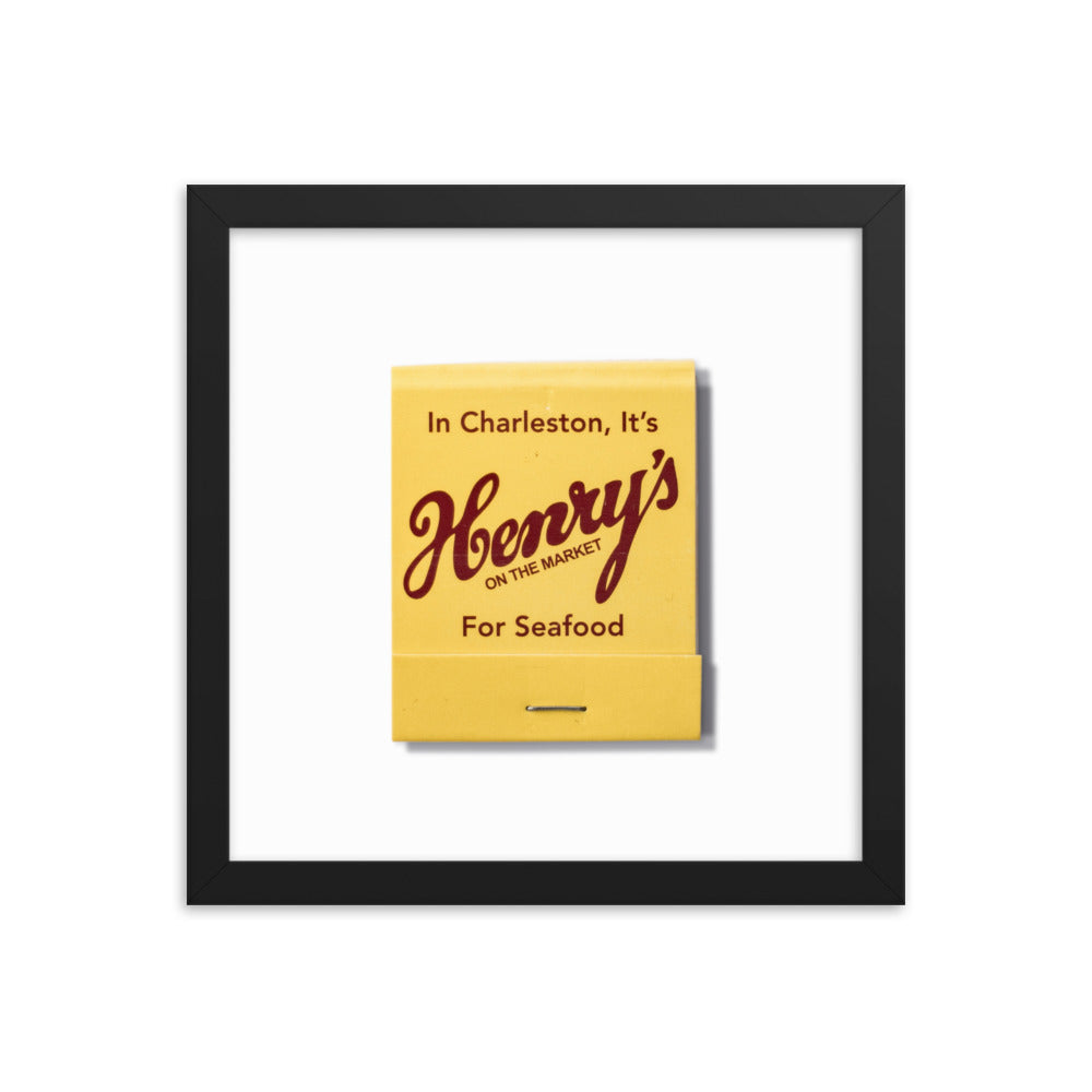 Henry’s Framed Print