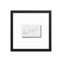 Le Farfalle Framed Print