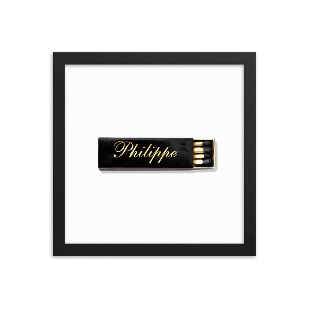 Philippe Framed Print