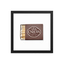 Via Carota Framed Print