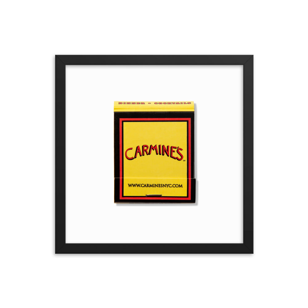 Carmine’s Framed Print