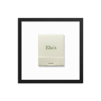 Elio’s Framed Print