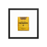 Firecrackers Framed Print