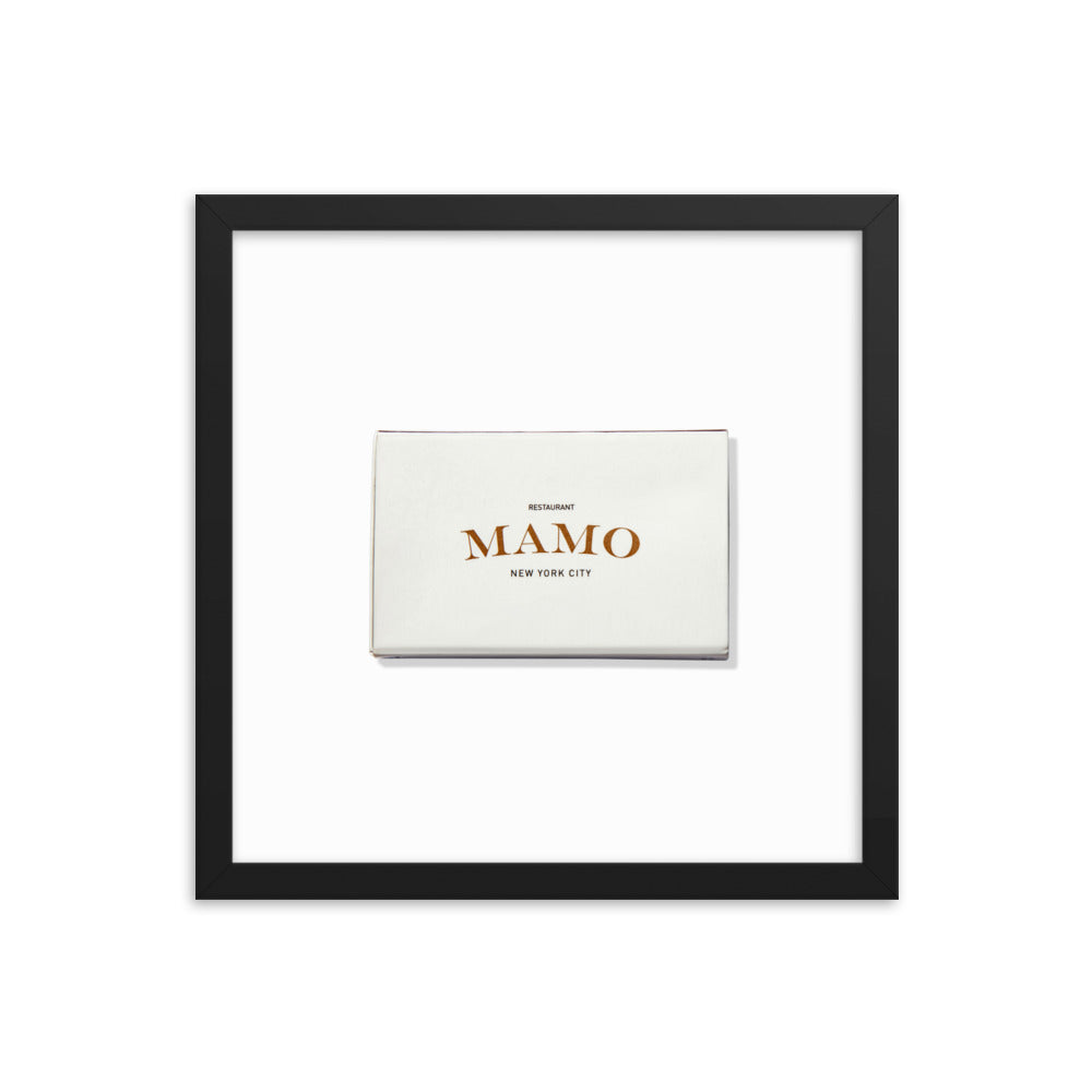 Mamo Framed Print