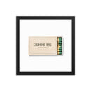 Olio E Piu Framed Print