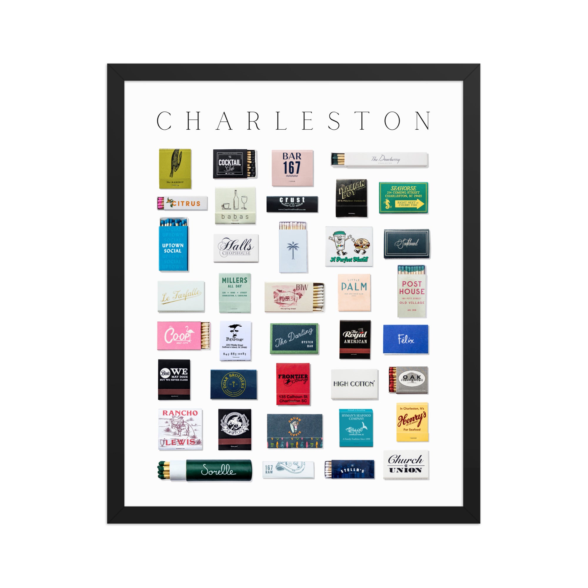 Charleston City Print