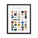 New York City Matchbox Framed Print