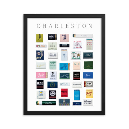 Charleston City Framed Print