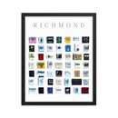 Richmond Vintage City Framed Print