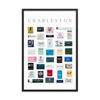 Charleston City Framed Print