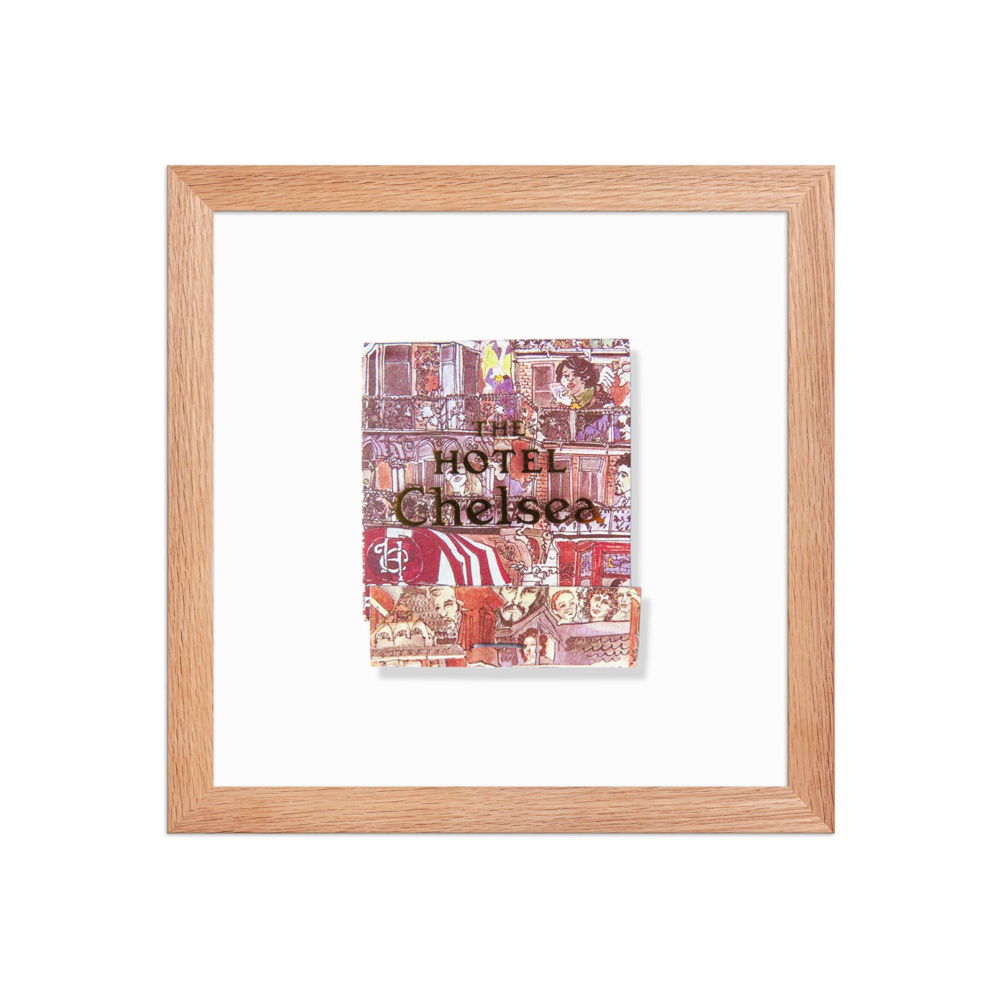 Red Oak / 10″×10″