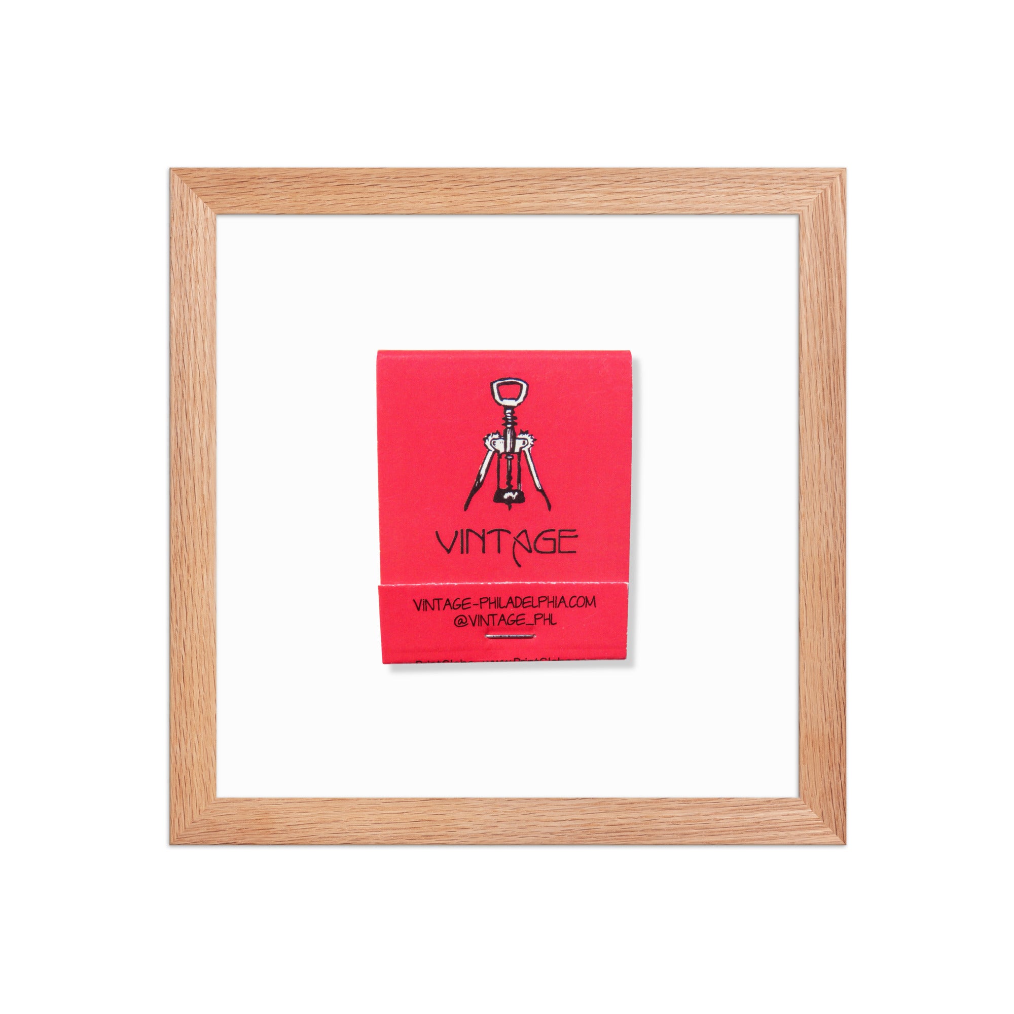 Red Oak / 10″×10″