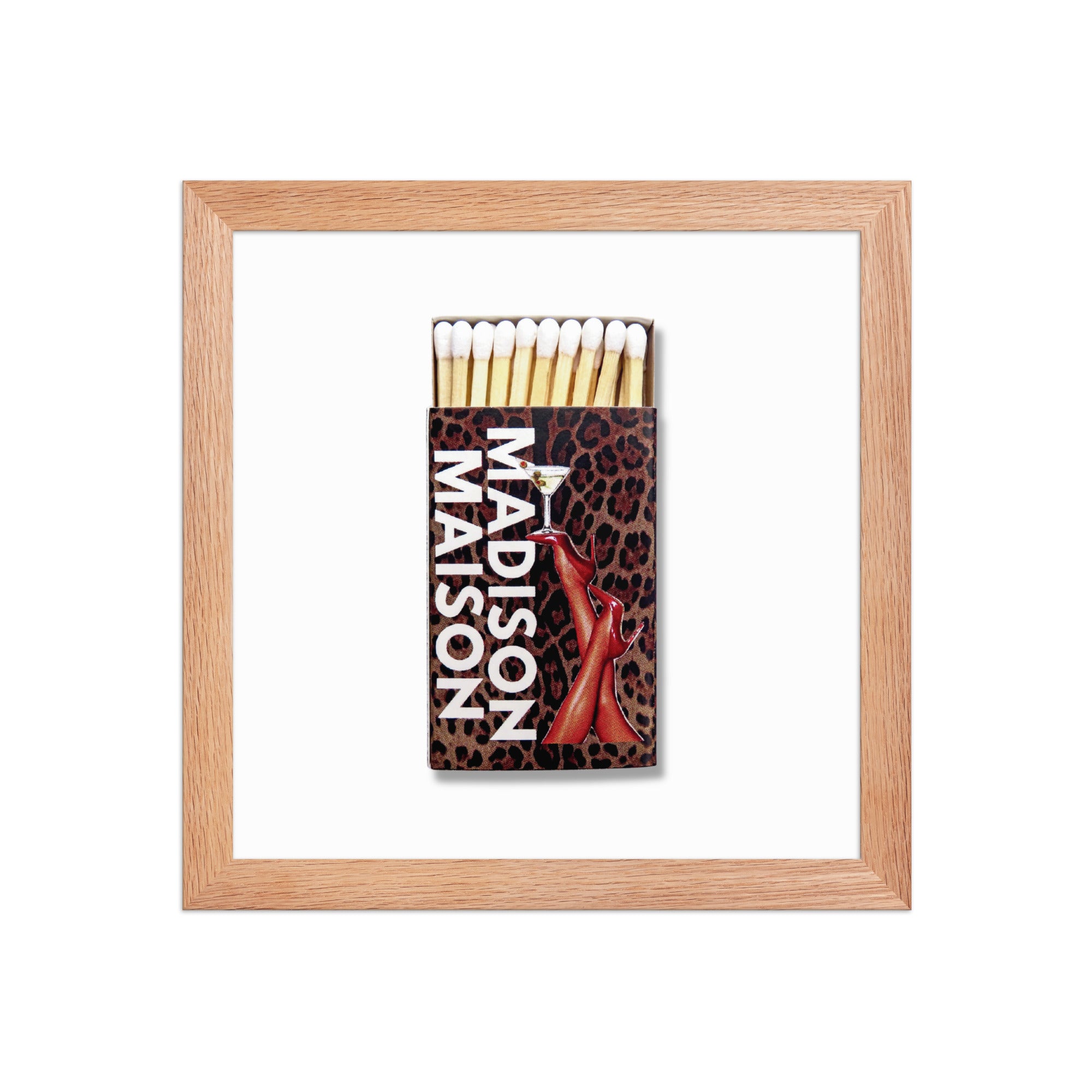 Red Oak / 10″×10″