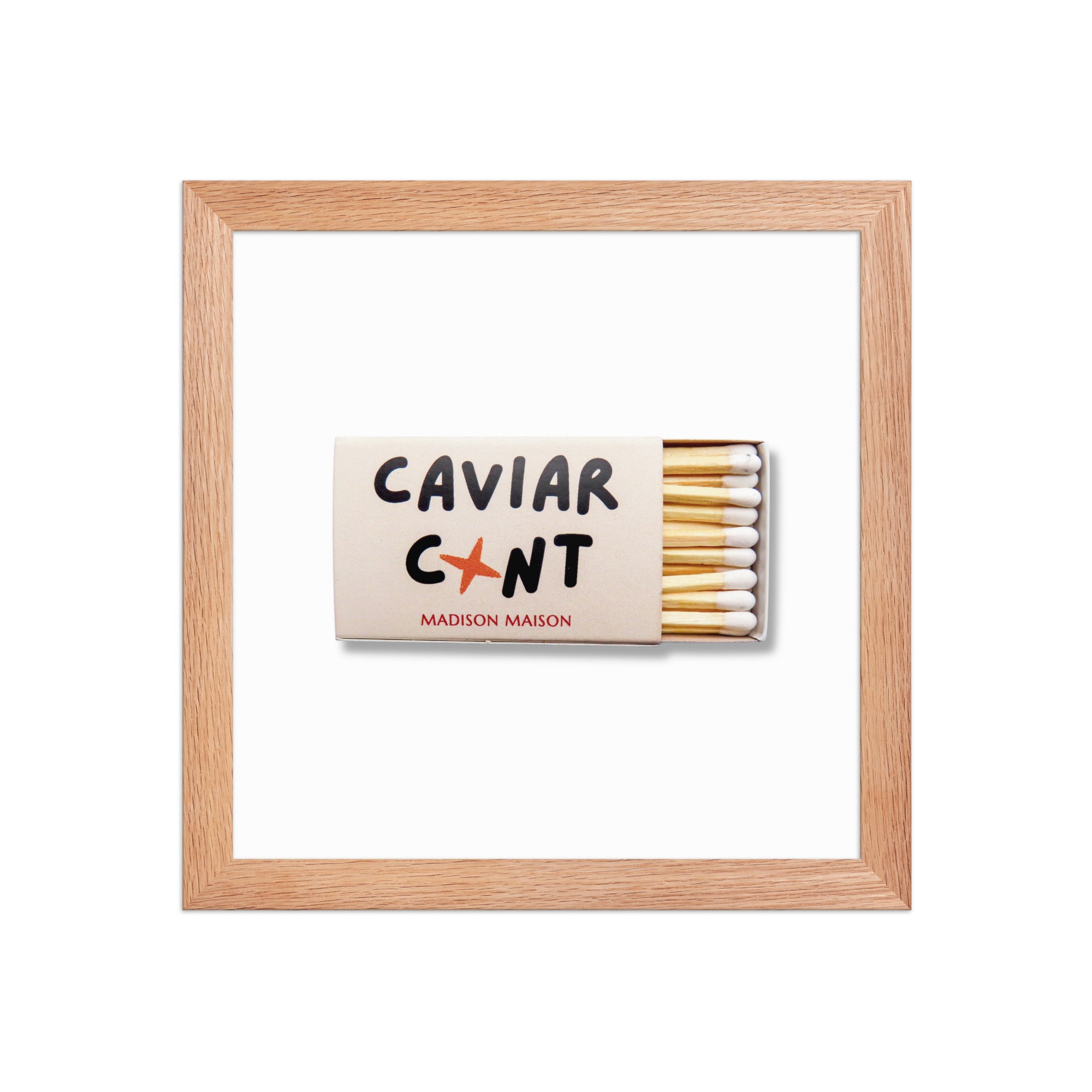 Red Oak / 10″×10″