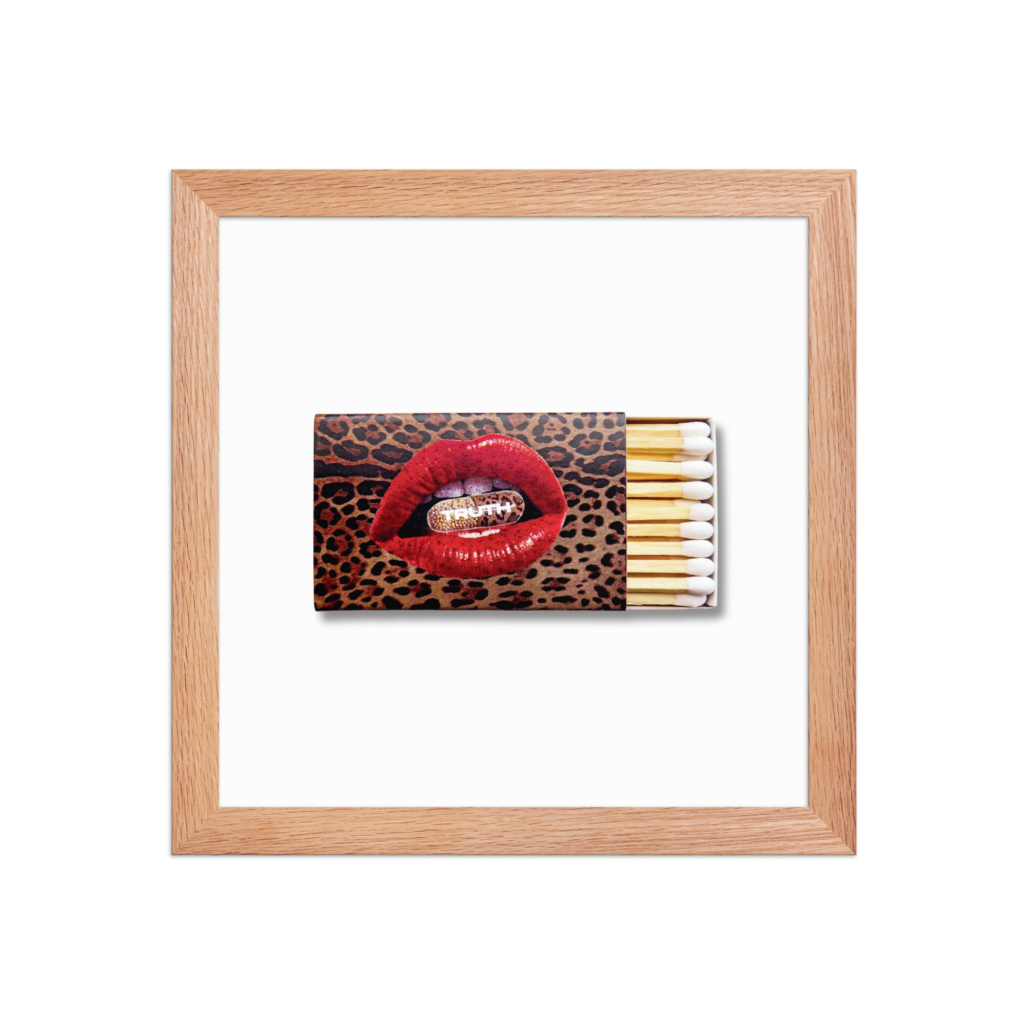 Red Oak / 10″×10″