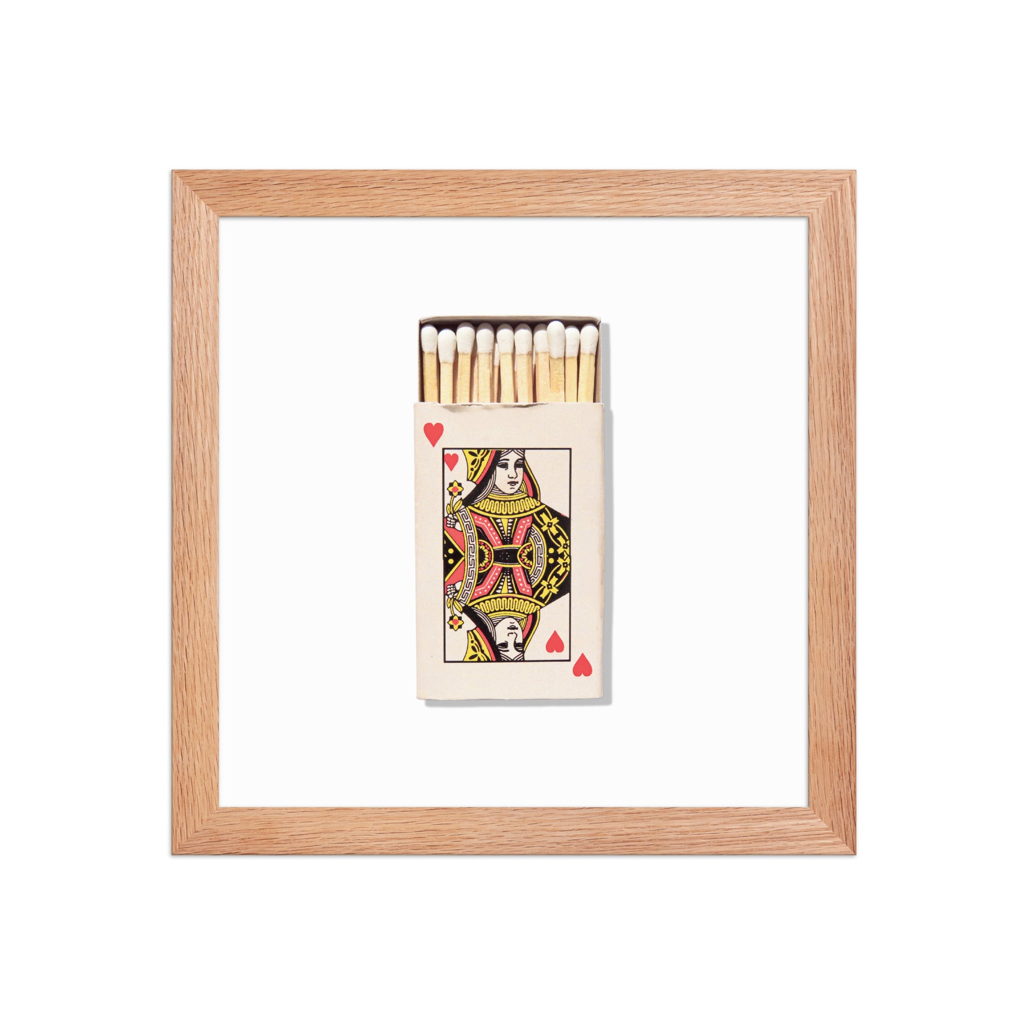 Red Oak / 10″×10″