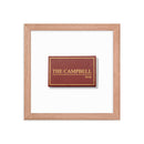 The Campbell Bar Matchbox Framed Print