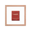 The Penrose Matchbox Framed Print