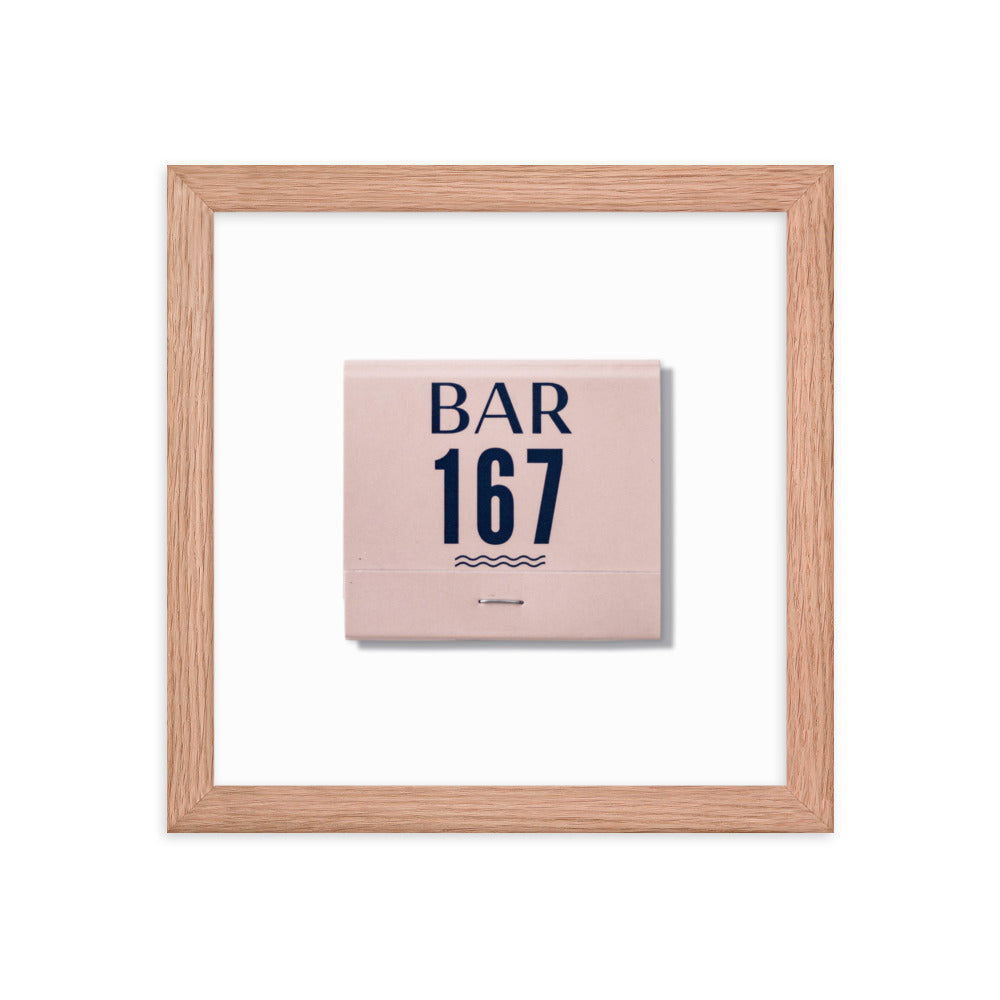 Bar 167 Framed Print